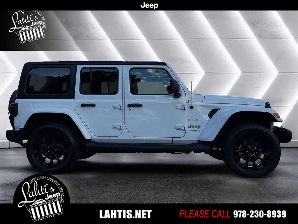 used 2022 Jeep Wrangler Unlimited 4xe car, priced at $36,883