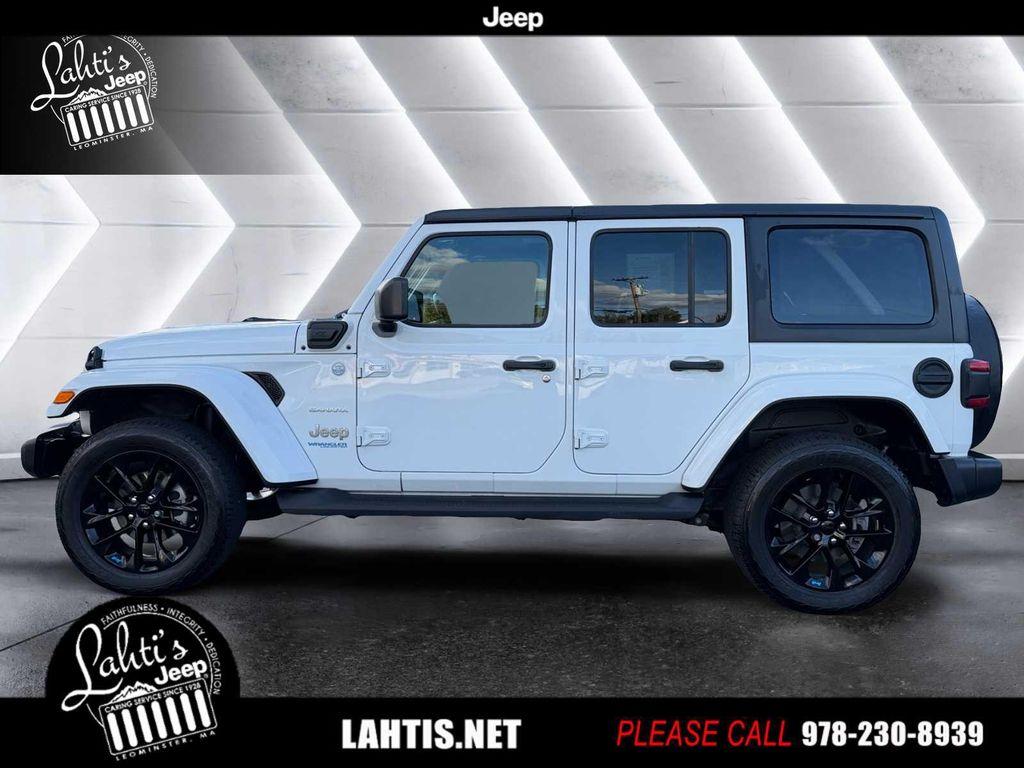 used 2022 Jeep Wrangler Unlimited 4xe car, priced at $36,883