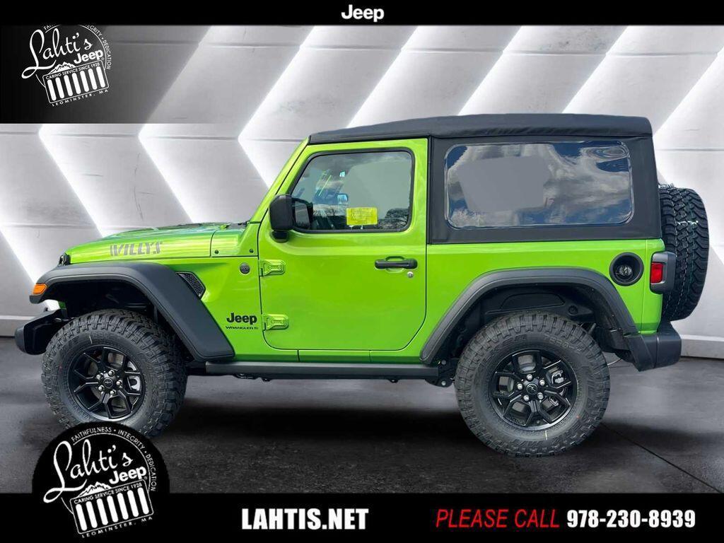 new 2025 Jeep Wrangler car, priced at $38,527