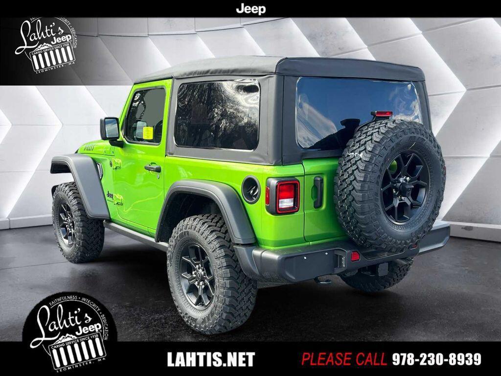new 2025 Jeep Wrangler car, priced at $38,527