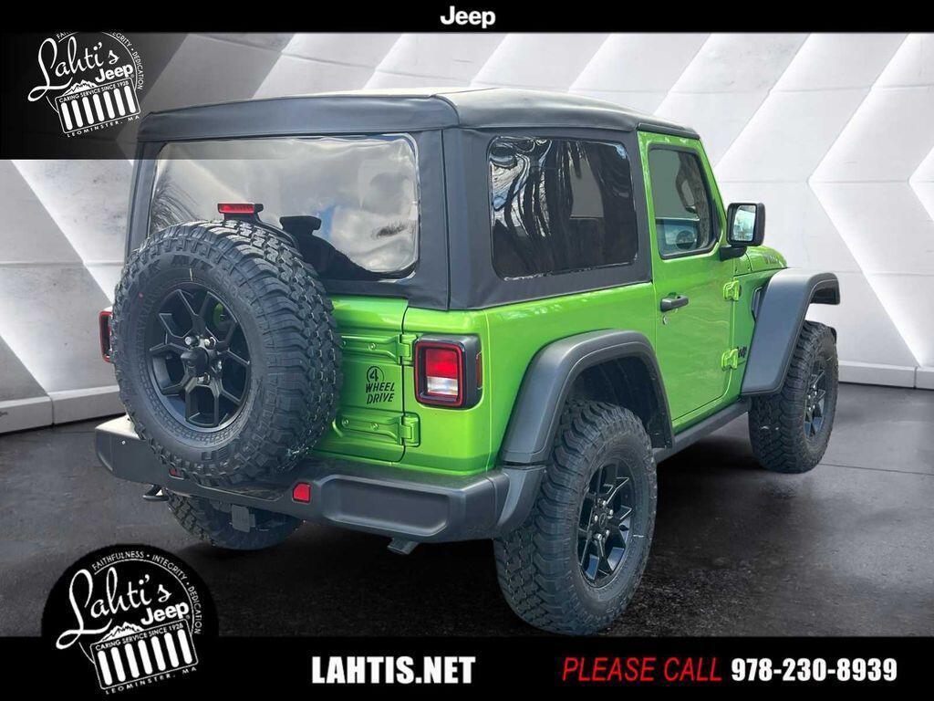 new 2025 Jeep Wrangler car, priced at $38,527