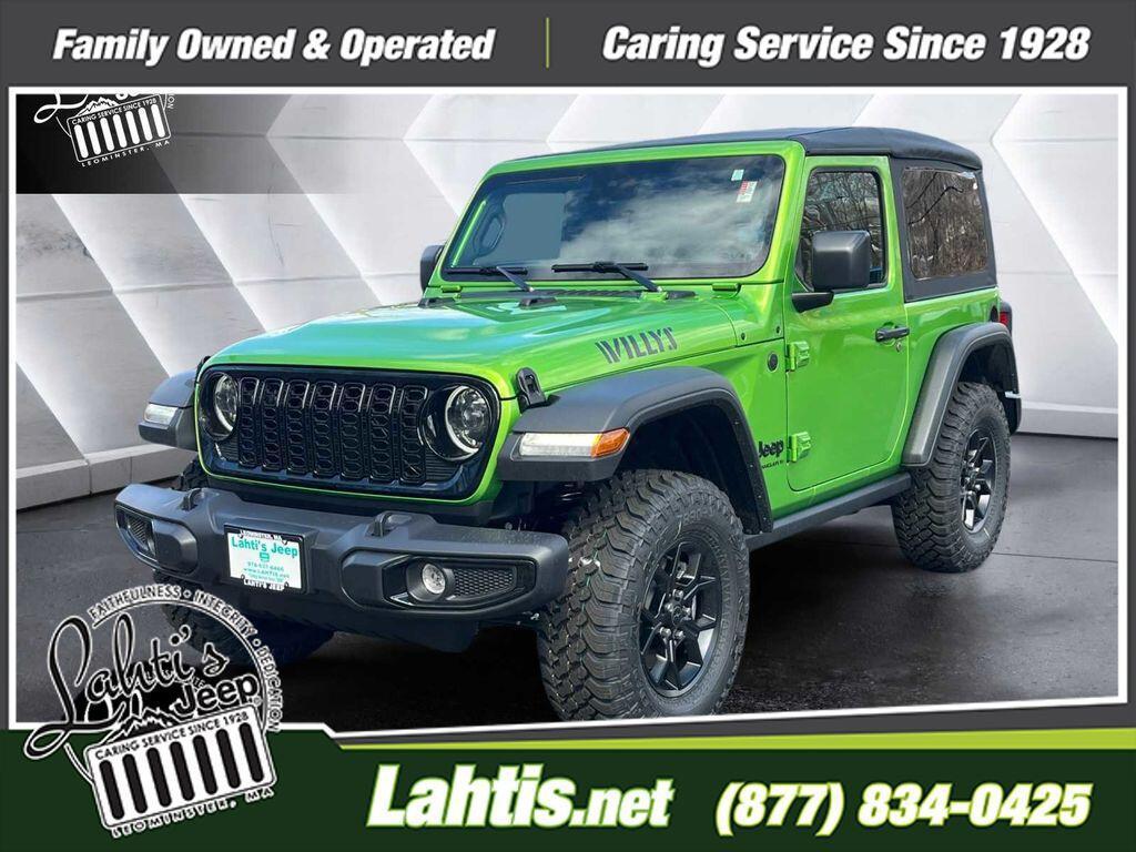 new 2025 Jeep Wrangler car, priced at $38,527