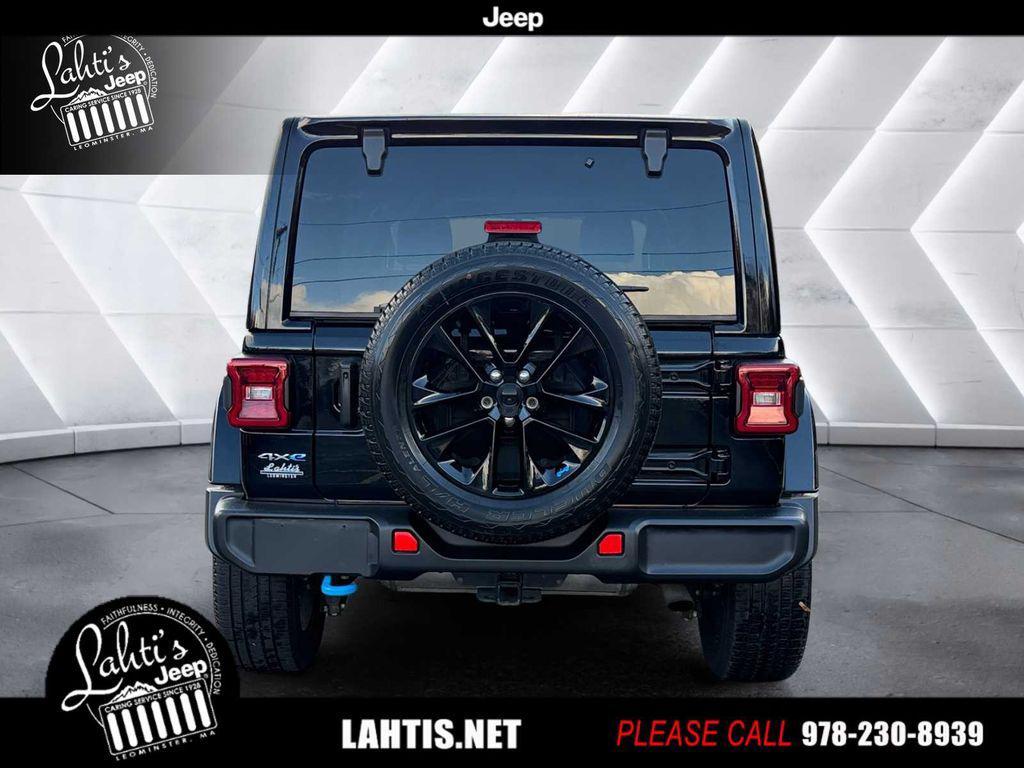 used 2022 Jeep Wrangler Unlimited 4xe car, priced at $28,526