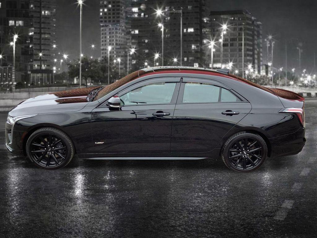 used 2022 Cadillac CT4-V car, priced at $32,719