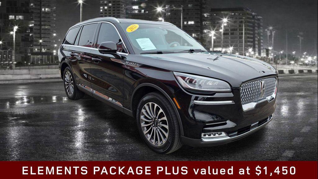 used 2021 Lincoln Aviator car, priced at $33,683