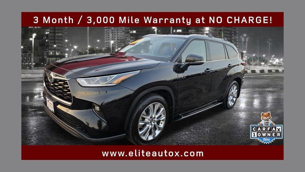 used 2022 Toyota Highlander car, priced at $29,988
