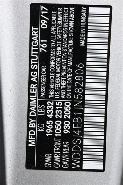 used 2018 Mercedes-Benz CLA 250 car, priced at $17,495