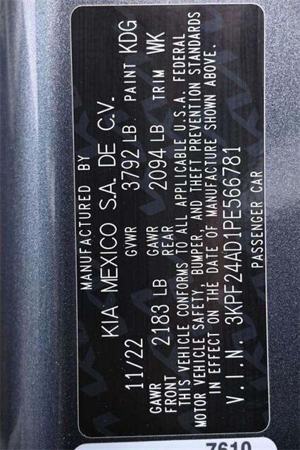 used 2023 Kia Forte car, priced at $14,284