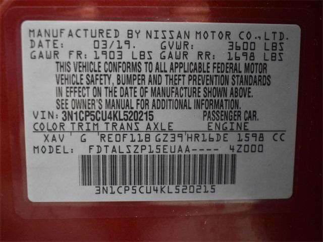 used 2019 Nissan Kicks car, priced at $10,246