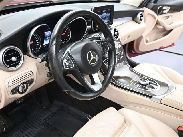 used 2017 Mercedes-Benz C-Class car, priced at $11,999