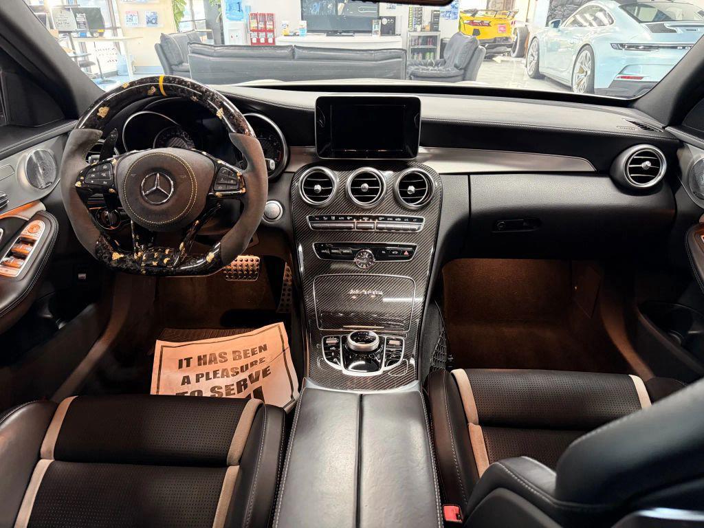 used 2017 Mercedes-Benz AMG C 63 car, priced at $38,998