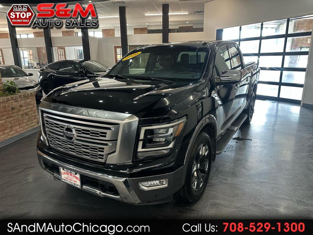 used 2020 Nissan Titan car, priced at $26,988
