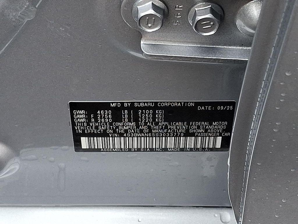 new 2025 Subaru Legacy car, priced at $35,669