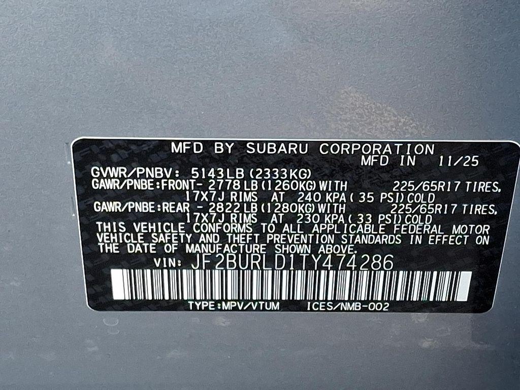 new 2026 Subaru Outback car, priced at $49,593