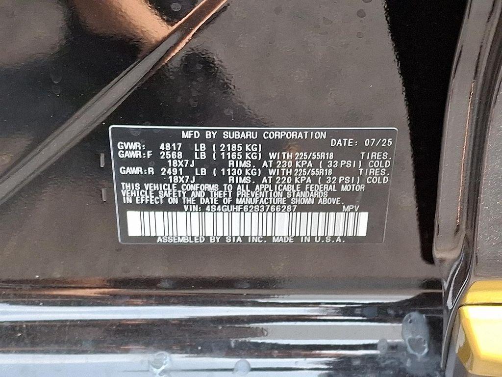 new 2025 Subaru Crosstrek car, priced at $32,742