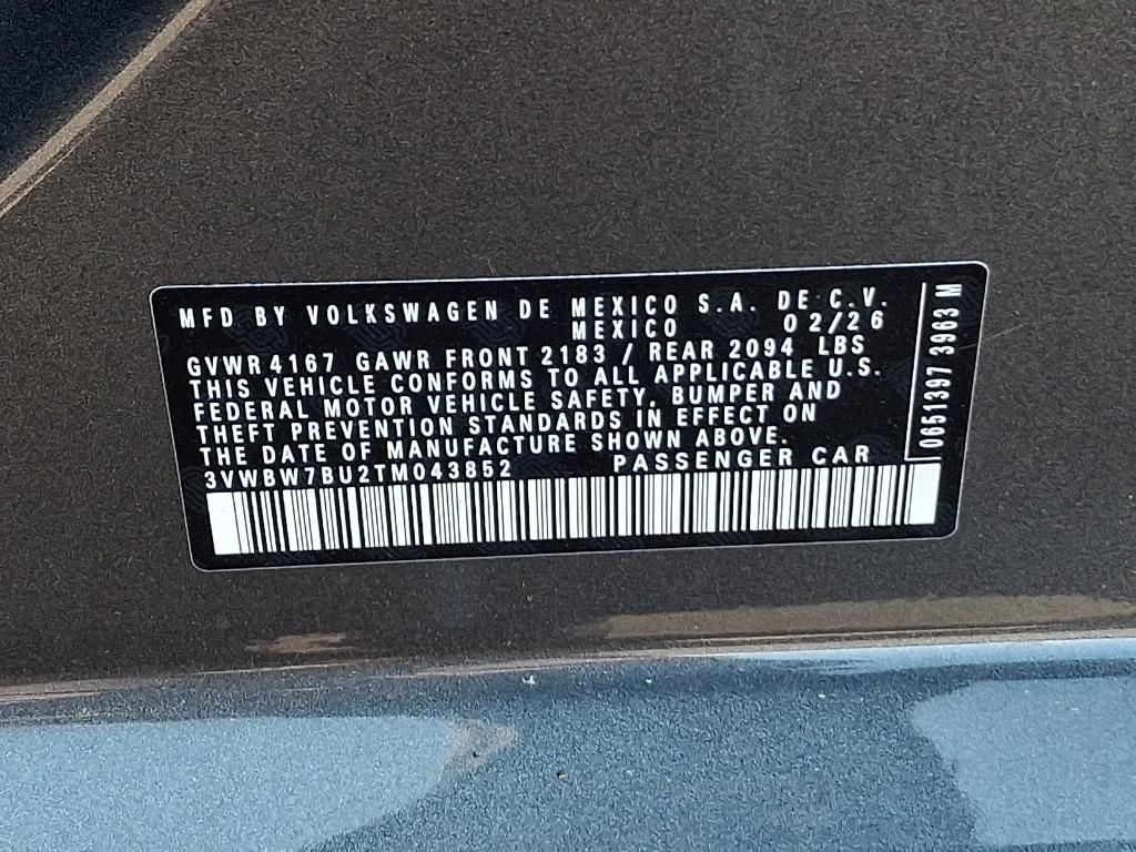 new 2026 Volkswagen Jetta car, priced at $26,834