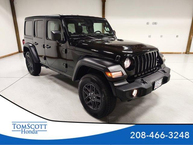 used 2024 Jeep Wrangler car, priced at $30,787