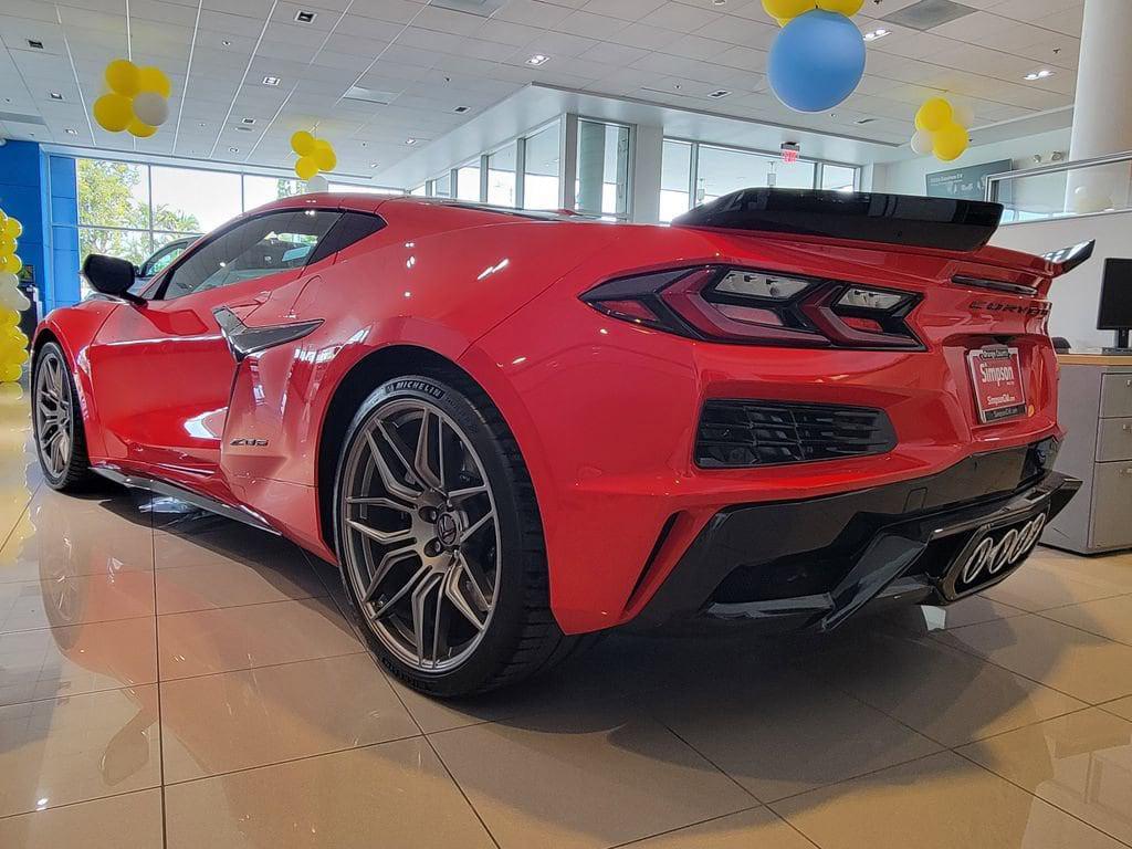 new 2026 Chevrolet Corvette car, priced at $124,095