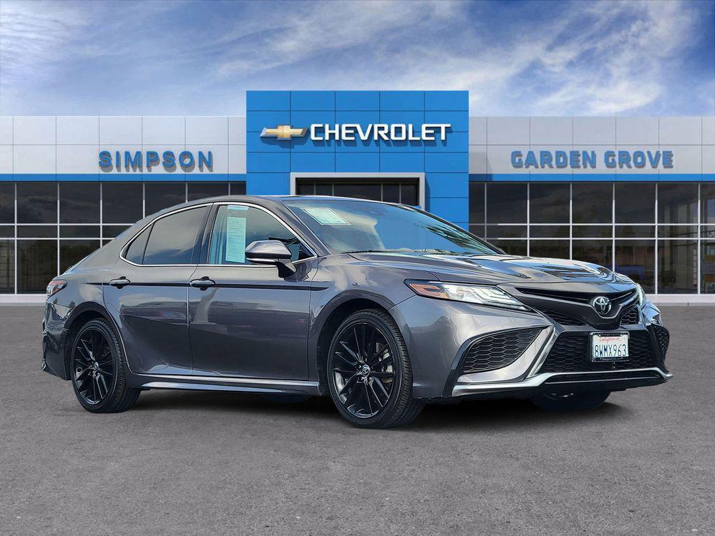 used 2021 Toyota Camry car, priced at $27,450