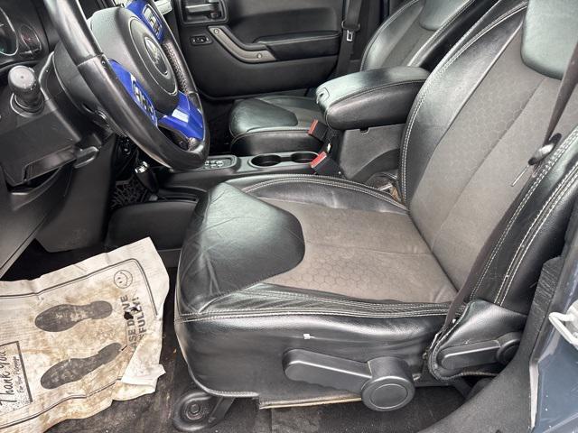 used 2017 Jeep Wrangler Unlimited car, priced at $14,600