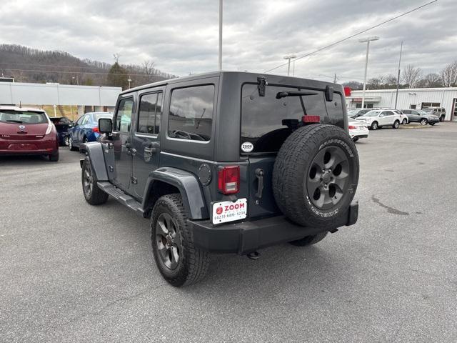 used 2017 Jeep Wrangler Unlimited car, priced at $14,600
