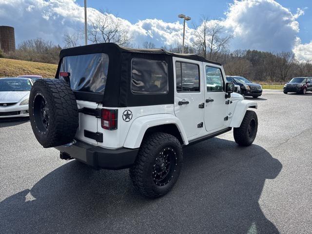 used 2015 Jeep Wrangler Unlimited car, priced at $14,300