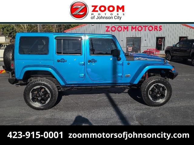 used 2014 Jeep Wrangler Unlimited car, priced at $12,450