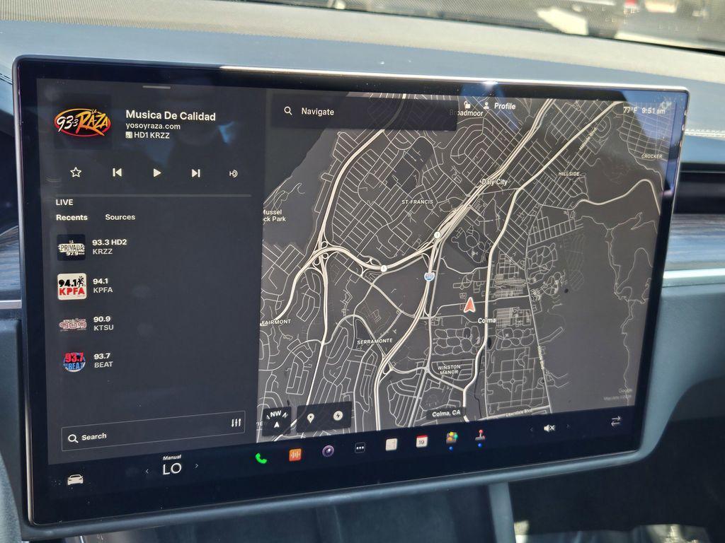 used 2023 Tesla Model S car, priced at $53,998