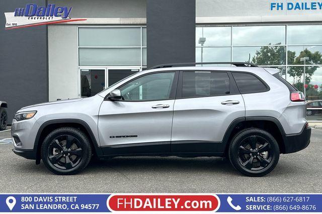 used 2021 Jeep Cherokee car, priced at $18,999