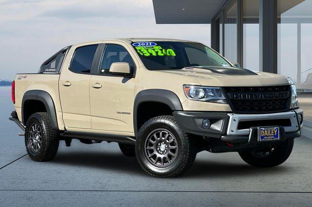 used 2021 Chevrolet Colorado car, priced at $37,295