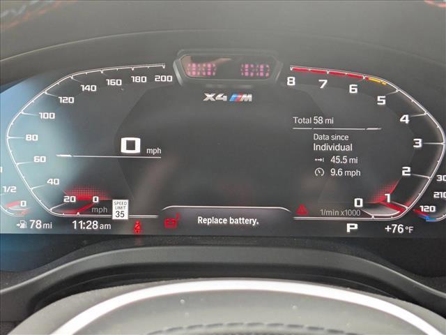 new 2025 BMW X4 M car, priced at $88,565