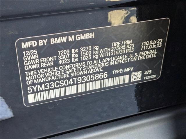 new 2026 BMW XM car, priced at $161,415