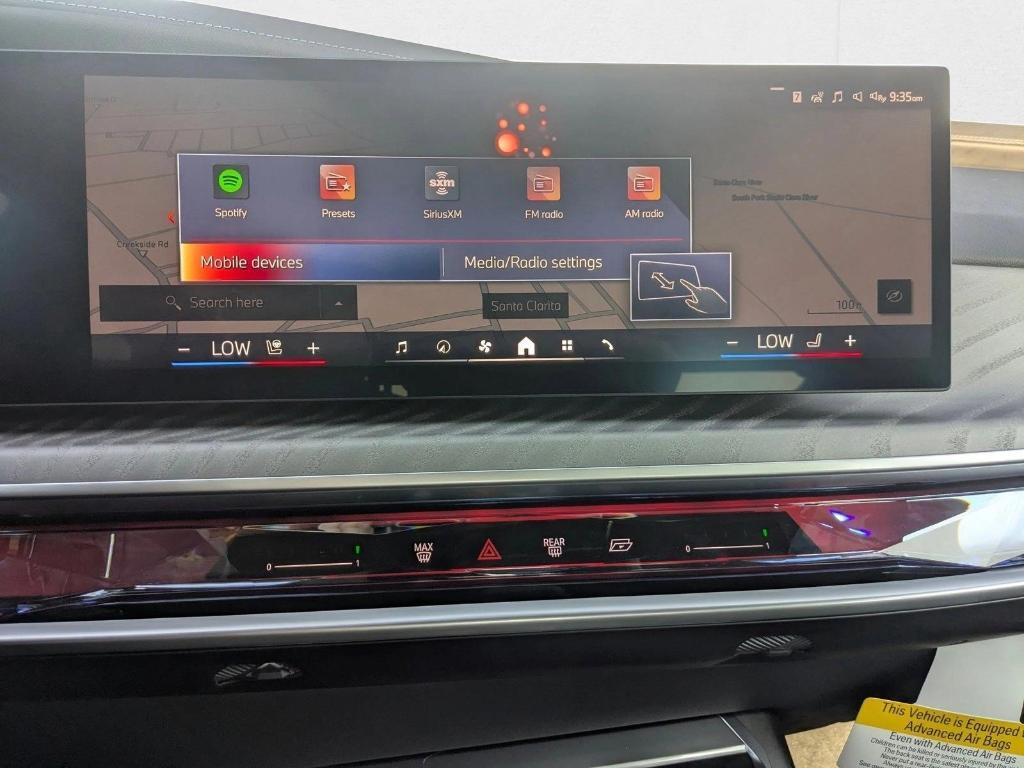 new 2025 BMW 750e car, priced at $123,255