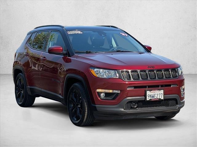 used 2021 Jeep Compass car, priced at $16,470