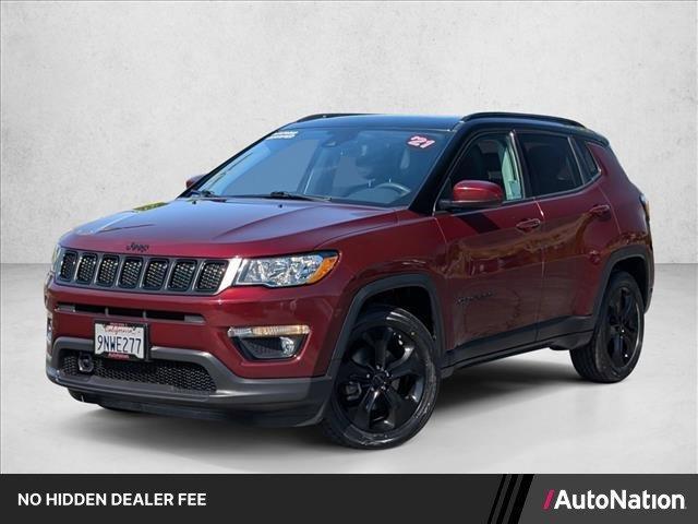 used 2021 Jeep Compass car, priced at $16,470