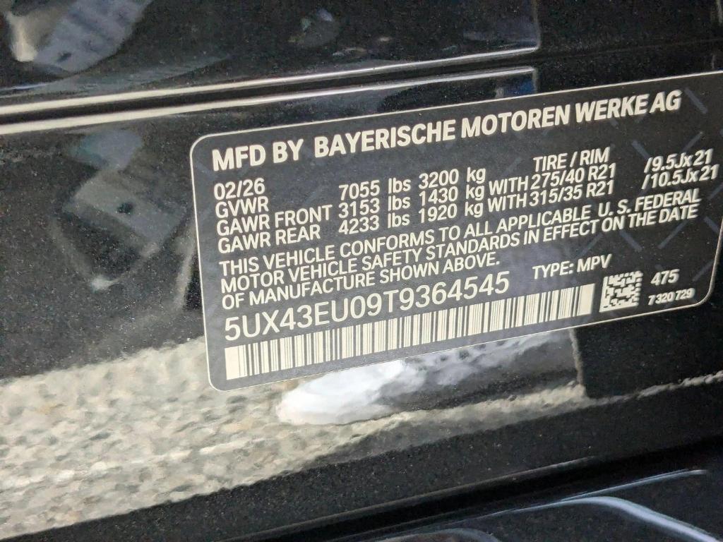 new 2026 BMW X5 PHEV car, priced at $89,255