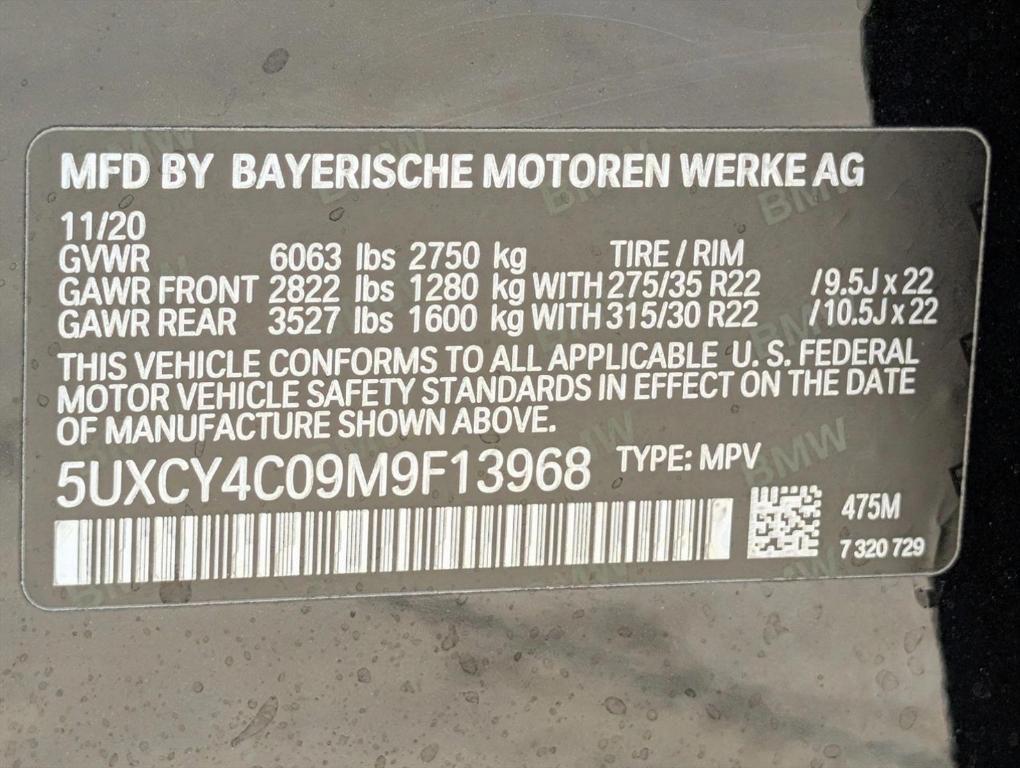 used 2021 BMW X6 car, priced at $44,690