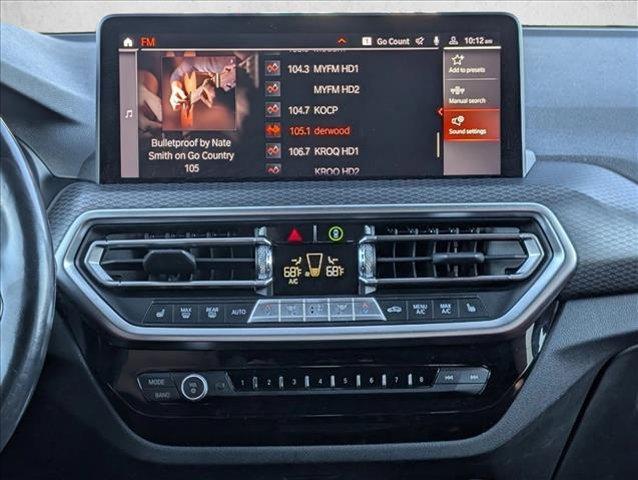 used 2023 BMW X3 car, priced at $33,470