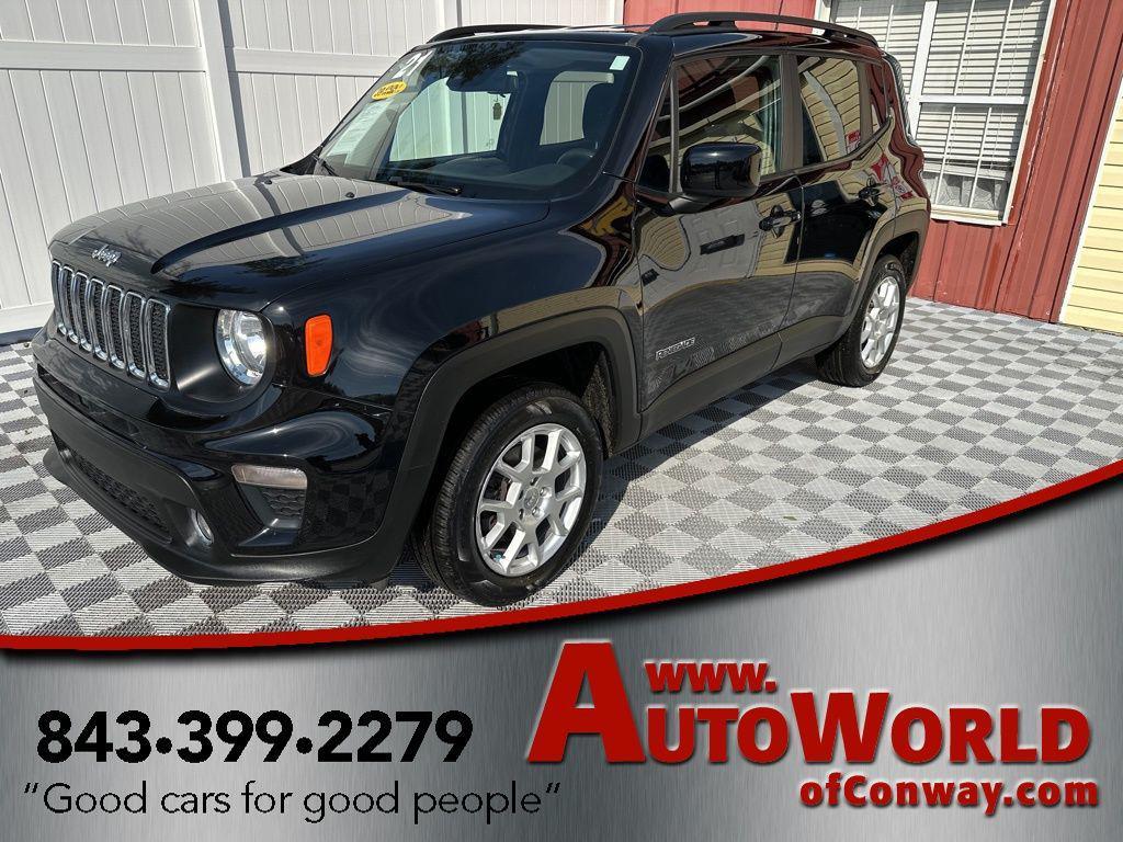 used 2021 Jeep Renegade car, priced at $18,000