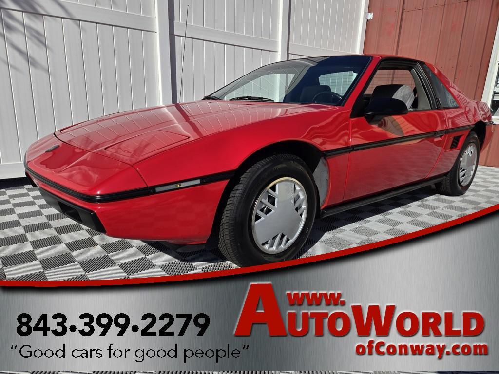 used 1986 Pontiac Fiero car, priced at $7,850