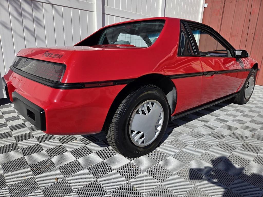 used 1986 Pontiac Fiero car, priced at $7,850