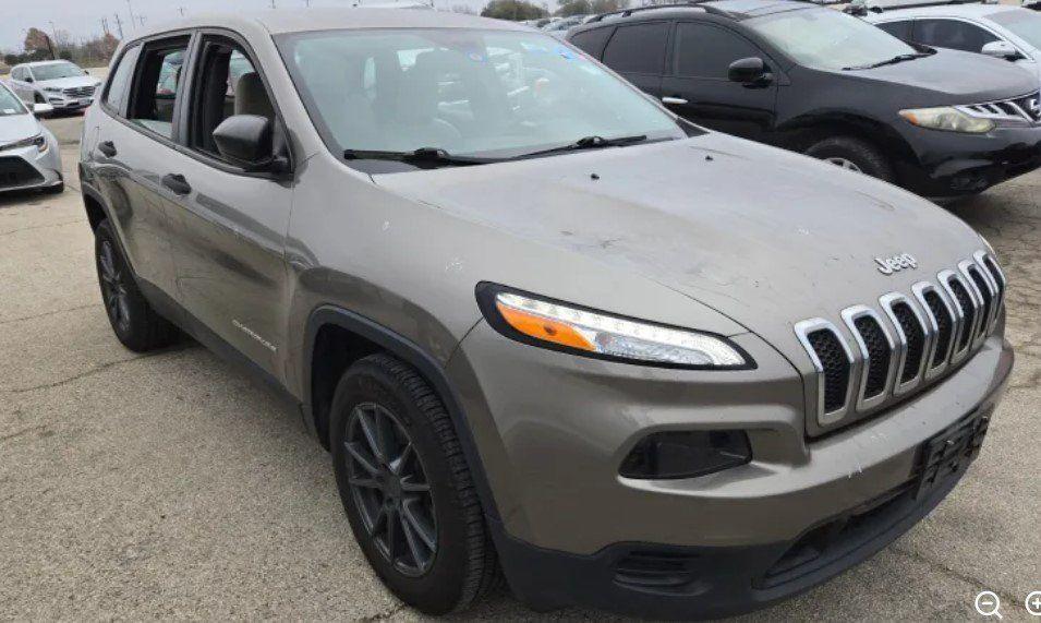 used 2017 Jeep Cherokee car, priced at $14,500