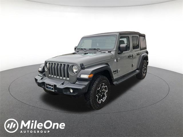 used 2021 Jeep Wrangler Unlimited car, priced at $25,000