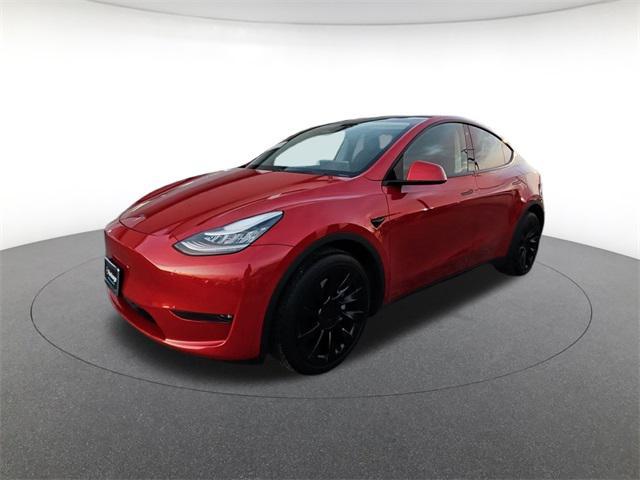 used 2020 Tesla Model Y car, priced at $25,000