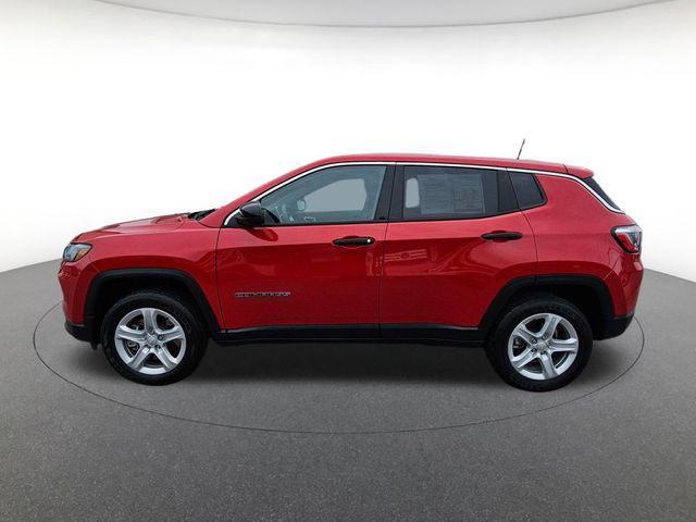 used 2023 Jeep Compass car, priced at $21,500