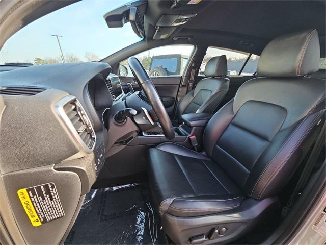 used 2021 Kia Sportage car, priced at $15,000