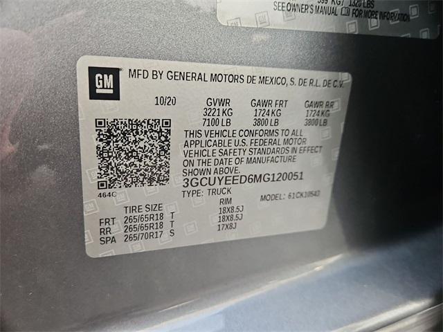 used 2021 Chevrolet Silverado 1500 car, priced at $34,500