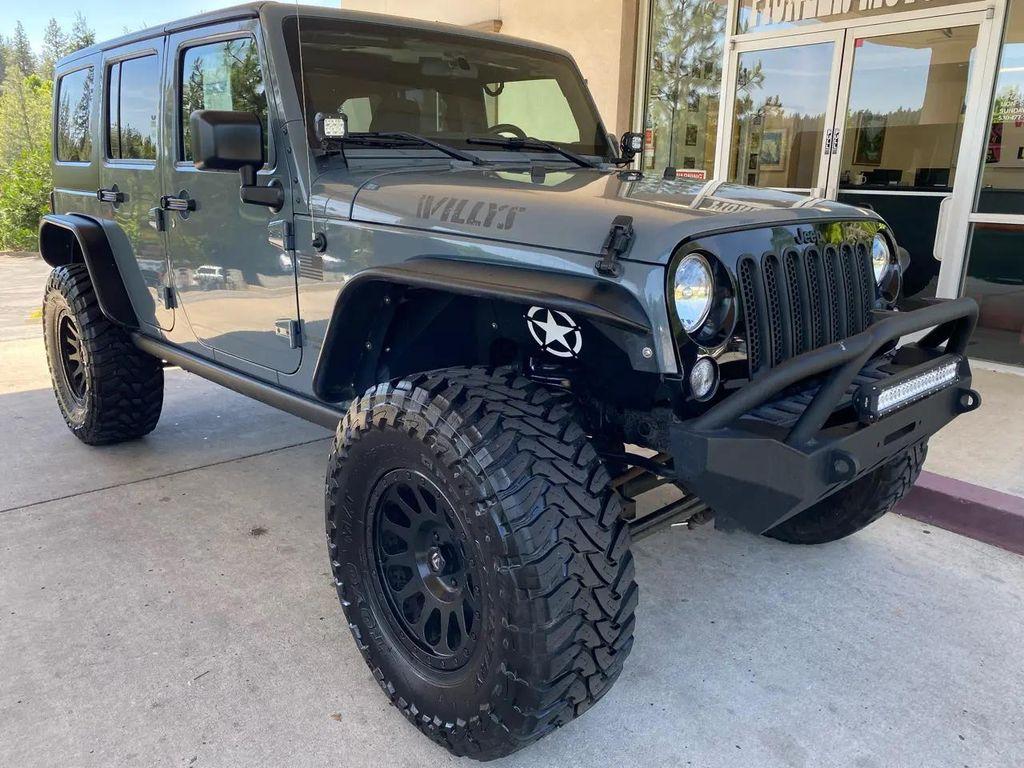 used 2015 Jeep Wrangler Unlimited car, priced at $23,998