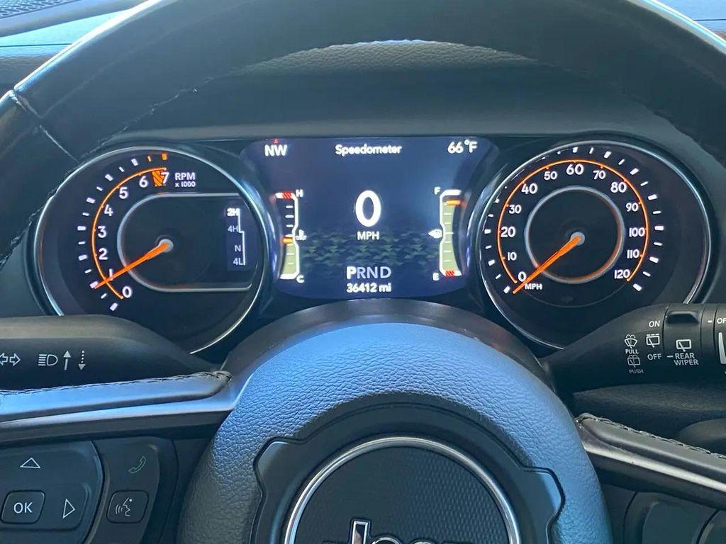 used 2022 Jeep Wrangler Unlimited car, priced at $38,850
