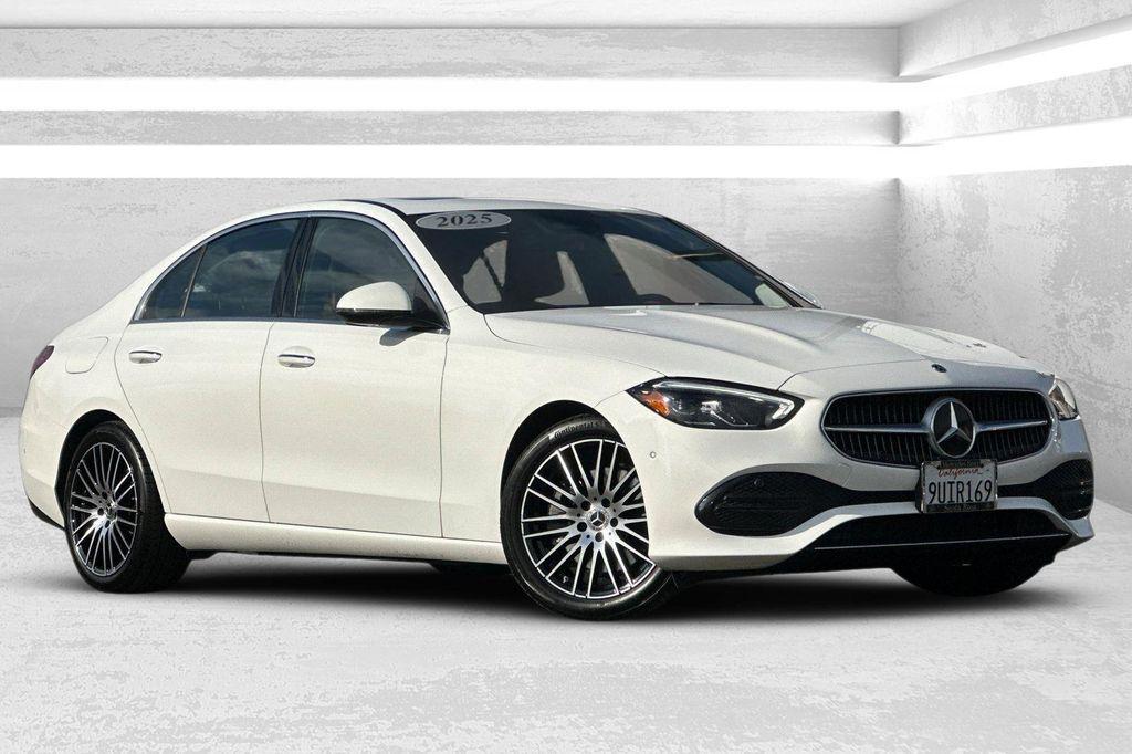 used 2025 Mercedes-Benz C-Class car, priced at $44,582